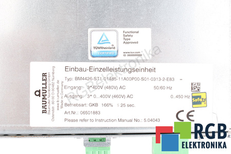 BM4426-ST1-01485-11A00P00-S01-0313-2-E83 BAUMÜLLER