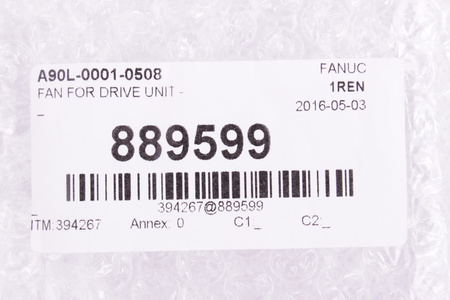 A90L-0001-0508 FANUC SANACE60WF 60X60X25MM, 24V VENTILÁTOR