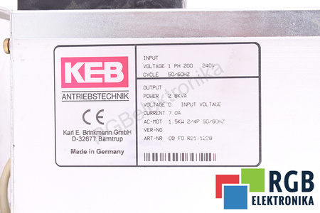 09.F0.R21-1228 KEB COMBIVERT