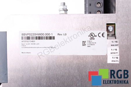 8BVP0220HW00.000-1 B&R AUTOMATION ACOPOS MULTI P0220