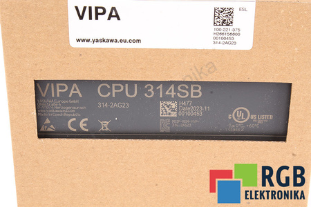 314-2AG23 YASKAWA VIPA 314SB DPM EKVIVALENT 6ES7315-2AH14-0AB0