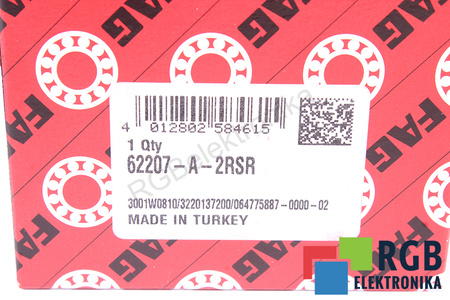 62207-A-2RSR FAG 35X72X23 LOŽISKO