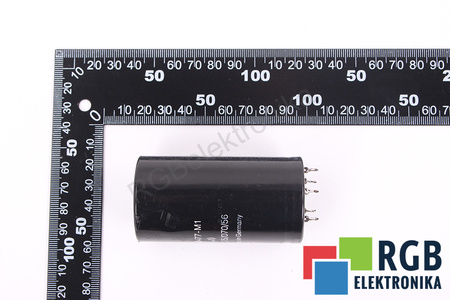 KONDENZÁTOR B43306-U6477-M1 S+M 25/070/56 470UF, 500VDC