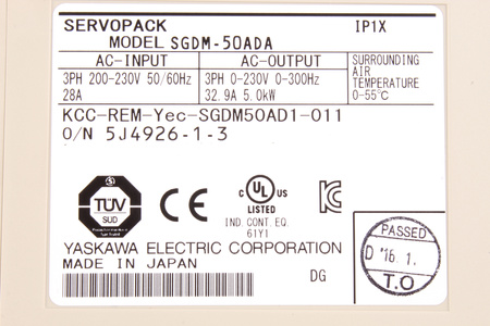 SGDM-50ADA YASKAWA