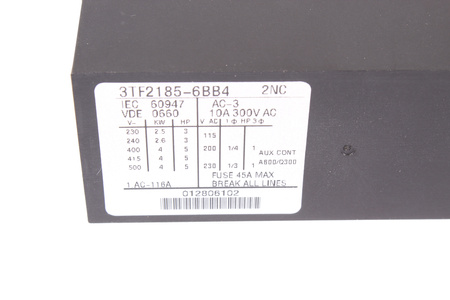3TF2185-6BB4 SIEMENS 2NC NÁHRADA