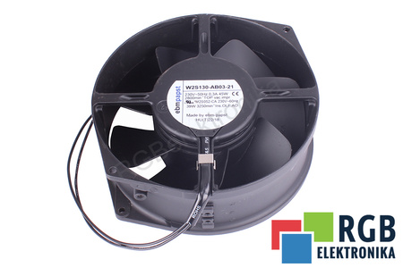 W2S130-AB03-21 EBM PAPST 230V, 0.3A, 150MM, 55MM VENTILÁTOR