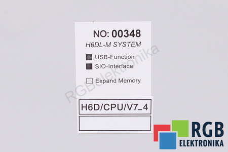 CNC H6DL-M5 HUST H6DL-M SYSTEM H6D/CPU/V7_4 CNC ŘÍZENÍ