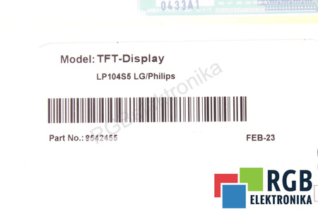 LP104S5 (C1) LG PHILIPS 10.4" LCD DISPLEJ