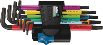 05024179001 WERA 967/9 TORX MULTICOLOUR HF 1 SADA IMBUSŮ S DRŽENÍM ŠROUBŮ, 9 DÍLŮ