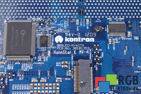 986LCD-M/MITX KONTRON 30101353 ZÁKLADNÍ DESKA NA NÁHRADNÍ DÍLY