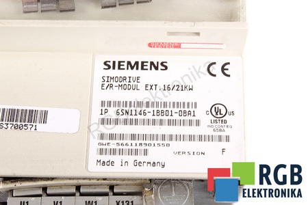 6SN1146-1BB01-0BA1 SIEMENS VERSION F SIMODRIVE 611