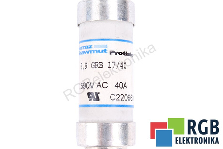 POJISTKA 6.9GRB17/40 FERRAZ 690V, 40A