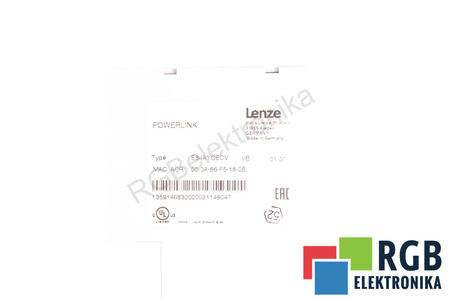E84AVHCE3024SBS-ECKXX LENZE INVERTER E84AVHCE3024SB+E84AYCECV+EZAEBK1001