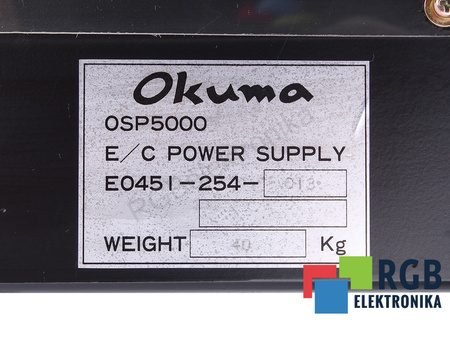 E0451-254-013-1 OKUMA OSP5000
