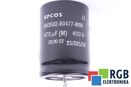 KONDENZÁTOR B43502-B0477-M90 EPCOS 470UF, 400V