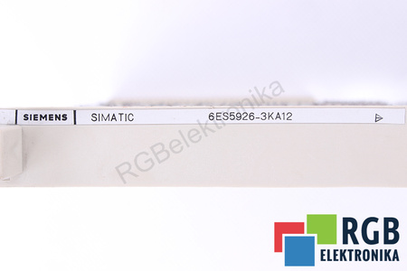 6ES5926-3KA12 SIEMENS SIMATIC S5 CPU 926