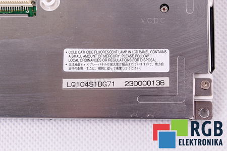 LQ104S1DG71 SHARP 10.4" LCD DISPLEJ