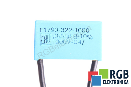 KONDENZÁTOR F1790-322-1000 EAO 0.022UF, 1000V