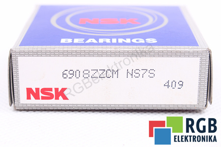 6908ZZCM NSK 11000RPM, 40X62X12 13.7KN, 10KN LOŽISKO