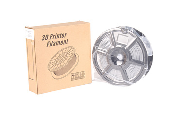 1,75MM METAL FILAMENT 0.5KG ALUMINIUM FLASHFORGE VNĚJŠÍ ROZMĚR CÍVKY 180MM, VNITŘNÍ ROZMĚR CÍVKY 50MM, ŠÍŘKA CÍVKY 45MM