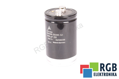 KONDENZÁTOR B43456-S5338-Q3 EPCOS 3300UF, 450V, 60X110MM