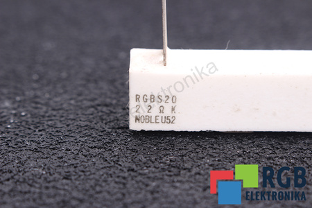 REZISTOR RGBS20 NOBLE 2.2 OHM 2.2OHM