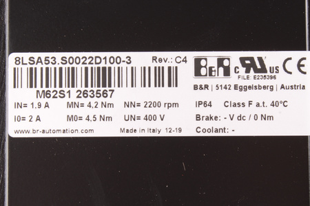 8LSA53.S0022D100-3 B&R AUTOMATION