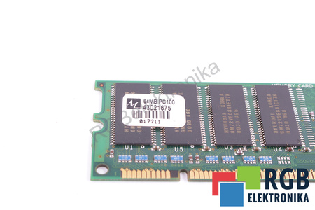 PC100 HYUNDAI 168PIN 3.3V 64MB SDRAM GM72V66841ET7K PAMĚŤ SDRAM