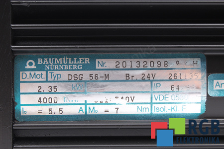 DSG56-M BAUMÜLLER 2.35KW