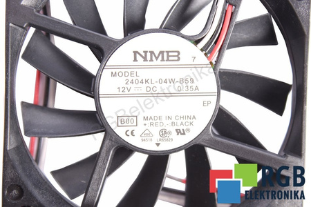2404KL-04W-B59 NMB TECHNOLOGIES 60X60X10MM, 12V, 0.35A VENTILÁTOR