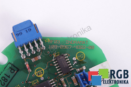 RF3 INDRAMAT 109-0967-4A02-08 109-0967-4A0B-08 MĚŘICÍ OBVOD