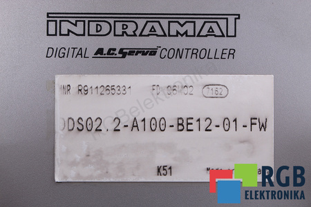 DDS02.2-A100-BE12-01-FW INDRAMAT R911265331