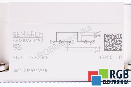 SKKT273/16E SEMIKRON 274A, 1600V TRYSTOROVÝ MODUL