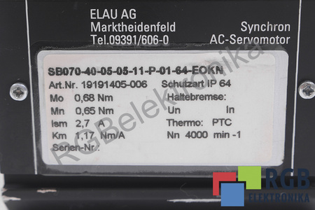 SB070-40-05-05-11-P-01-64-EOKN ELAU ROTOR