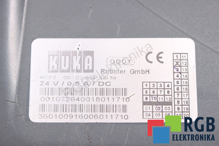 VKCP2 00-107-264 KUKA VKRC2 TEACH PENDANT