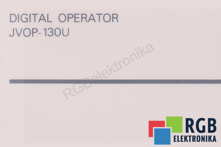 JVOP-130U YASKAWA OVLÁDACÍ A ŘÍDICÍ PANEL
