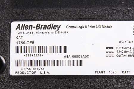 1756-OF8 ALLEN BRADLEY