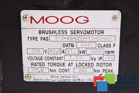 FAST-3-V8-029-17-02-F2 MOOG ROTOR