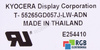 T-55265GD057J-L-W-AND KYOCERA LCD DISPLEJ