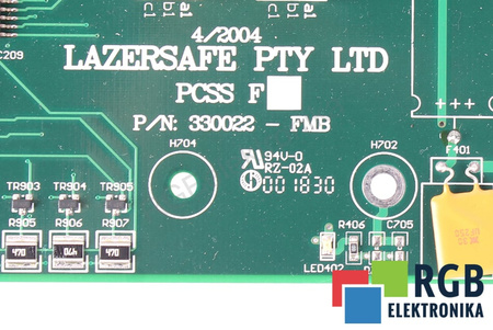 PCSSF LAZER SAFE PTY 330022-FMB NA NÁHRADNÍ DÍLY
