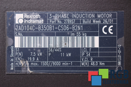 2AD104C-B35OB1-CS06-B2N1 BOSCH REXROTH R911278957