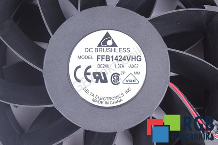 FFB1424VHG DELTA 140X140X50MM, 24V, 1.37A VENTILÁTOR
