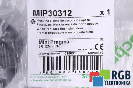 MIP30312 SCHNEIDER ELECTRIC MINI PRAGMA 3R 12M - IP40 PODOMÍTKOVÝ RÁM S PLNÝMI DVEŘMI