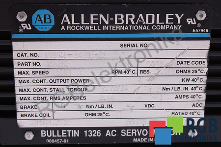 1326AB-B410G-21 ALLEN BRADLEY