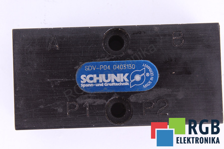 SDV-P04 SCHUNK TLAKOVÝ UDRŽOVACÍ VENTIL