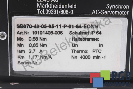 SB070-40-05-05-11-P-01-64-EOKN ELAU STATOR