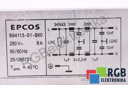B84113-S1-B60 EPCOS FILTR