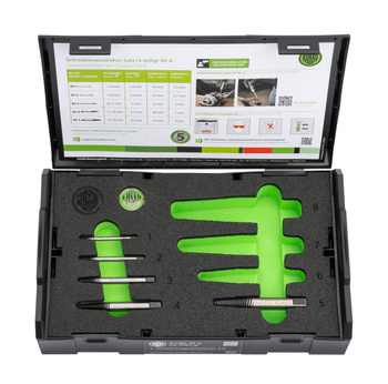 SADA VYKRUTOVAČŮ PRO ŠROUBY S JEMNÝM ZÁVITEM Ø 3-18 MM 49-A KUKKO