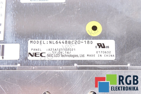 NL6448BC20-18D NEC 6.5" LCD DISPLEJ