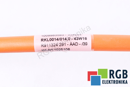RKL0014/014.0 BOSCH REXROTH R911324291 14M KÁBEL